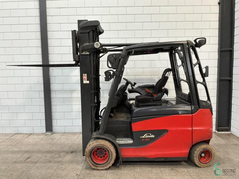 Forklifts Electric Linde E35HL triplex 2021 Battery 2024