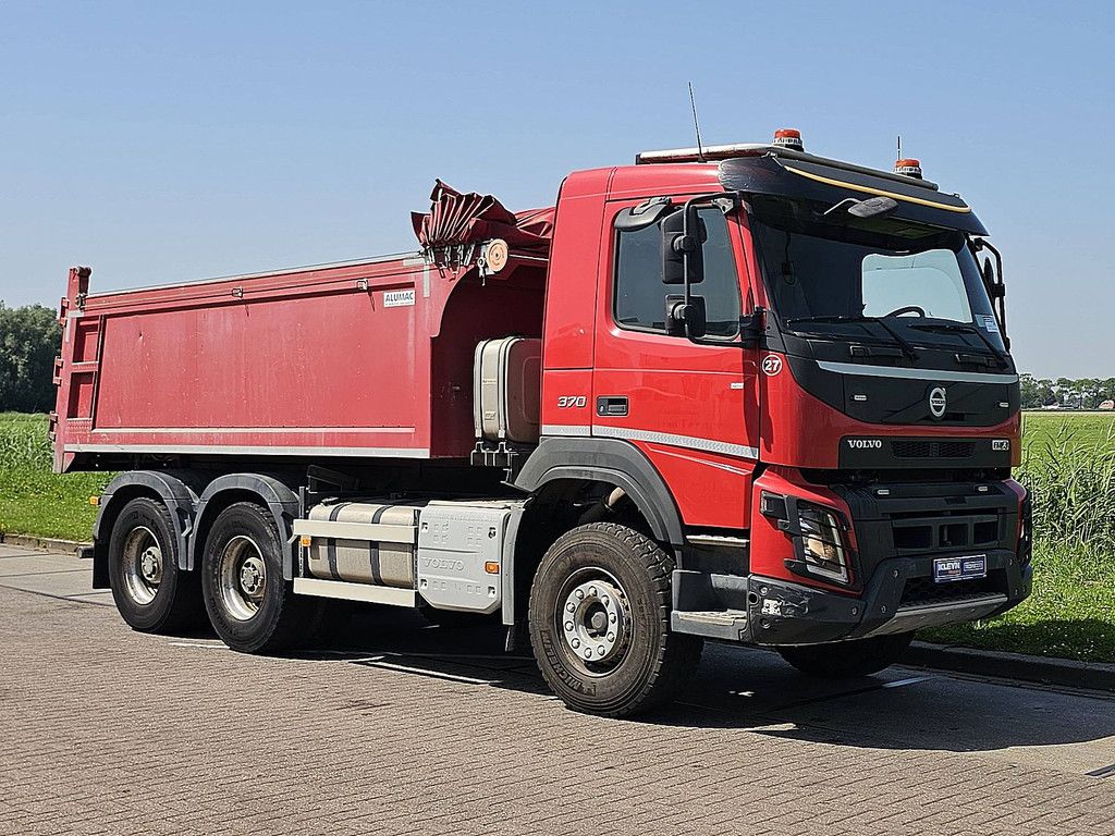 VOLVO FMX 370 steel kipper