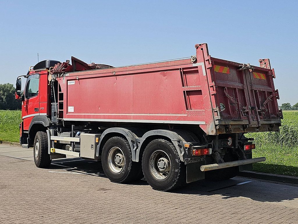 VOLVO FMX 370 steel kipper