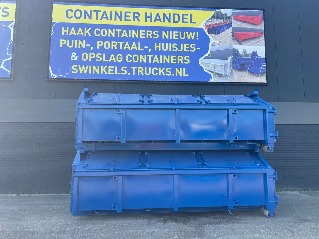 Contanery 9 cubs Huisjes haaksysteem 4,80 Lengte Stapelbaar !