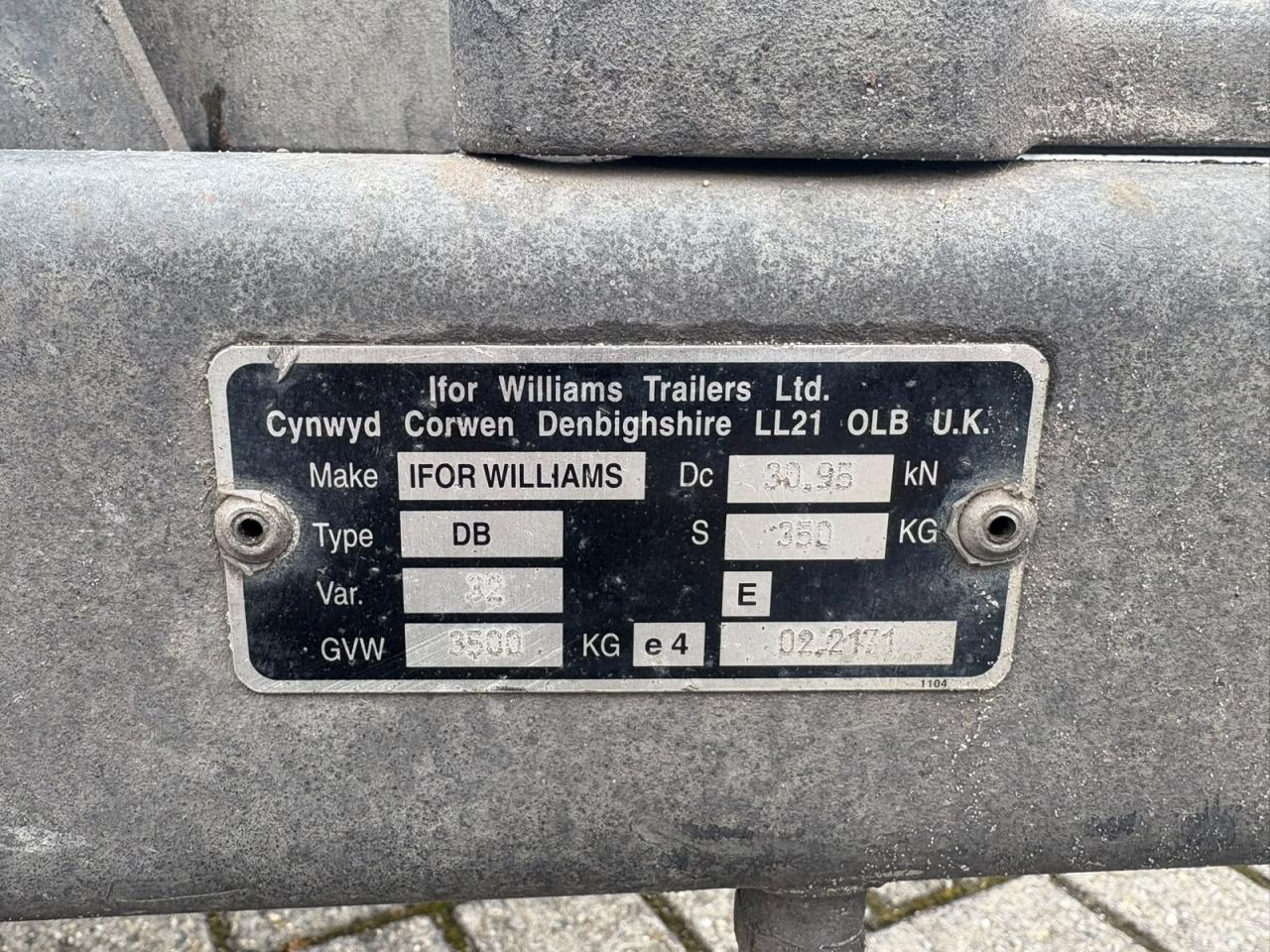 Ifor Williams GX126 | Machinetransporter | 3500KG