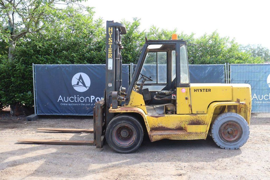 Forklift Hyster H6.00XL Diesel 6000kg 3.4m 1986