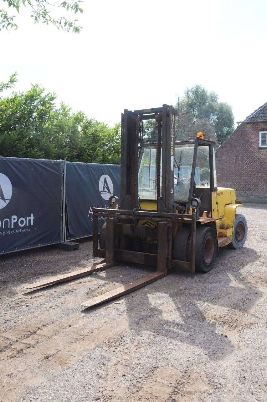 Forklift Hyster H6.00XL Diesel 6000kg 3.4m 1986
