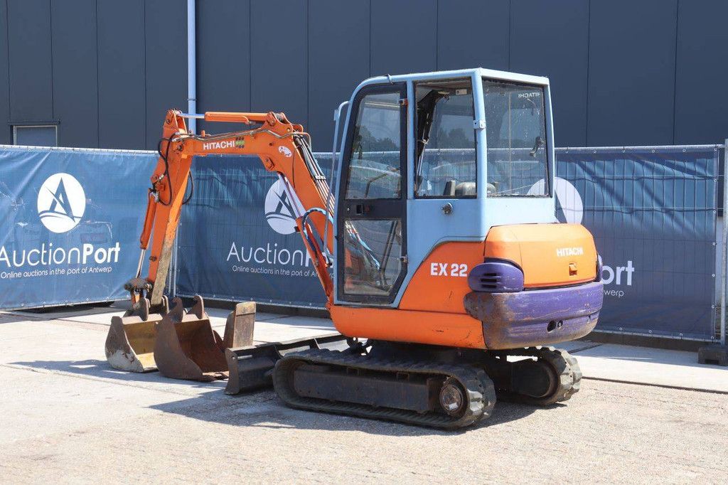 Mini excavator Hitachi EX22-2 Diesel 13.6kW 1998