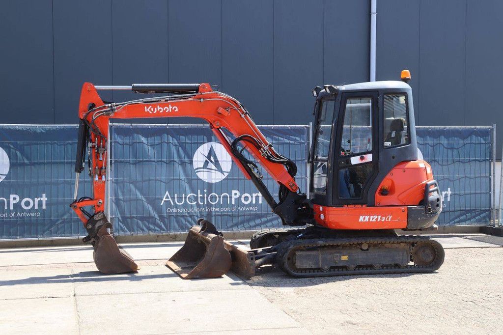 Crawler excavator Kubota KX121-3&alpha; Diesel 29.4kW 2015