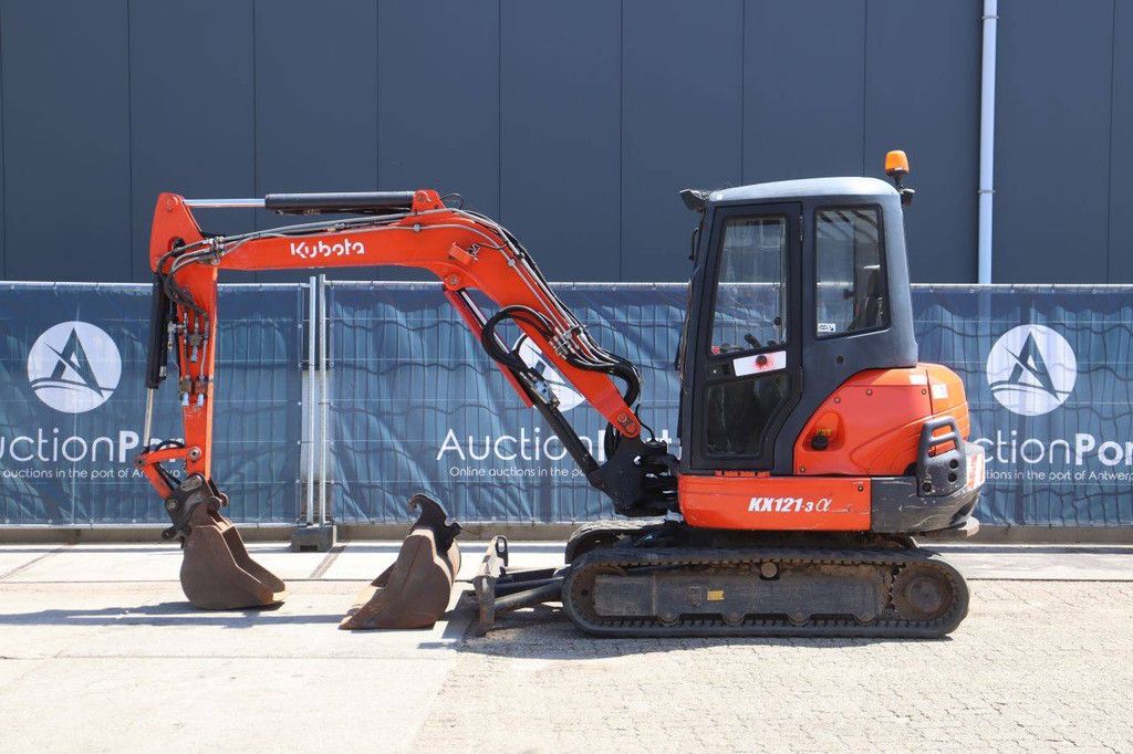 Crawler excavator Kubota KX121-3&alpha; Diesel 29.4kW 2015