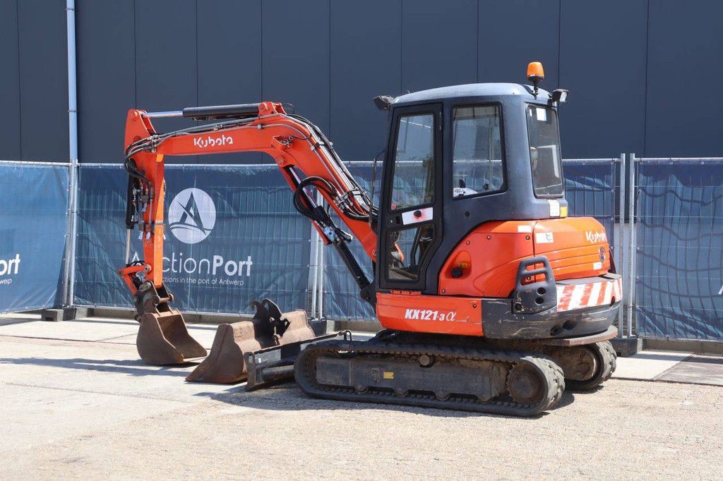 Crawler excavator Kubota KX121-3&alpha; Diesel 29.4kW 2015