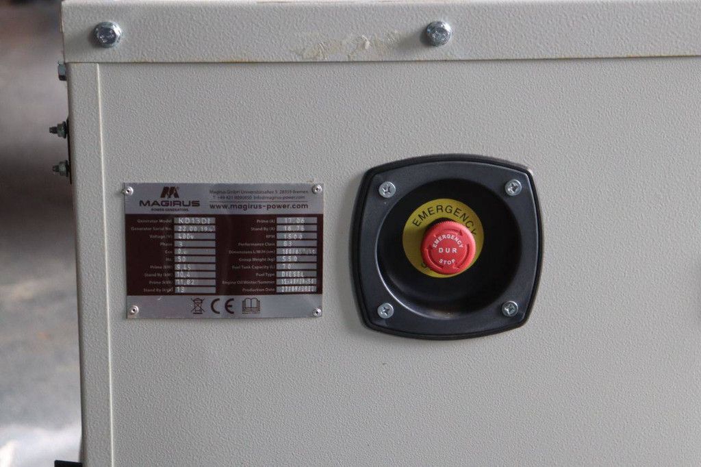 Generator Magirus KD13DM Diesel 13kVA 2022 Neu
