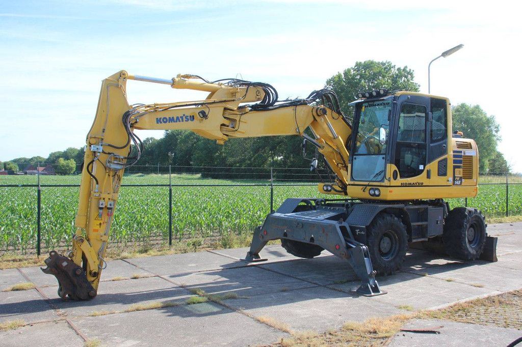 Wheel excavator Komatsu PW148-10 Diesel 90kW 2018