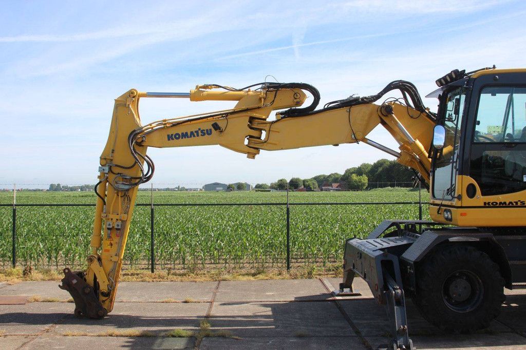 Wheel excavator Komatsu PW148-10 Diesel 90kW 2018