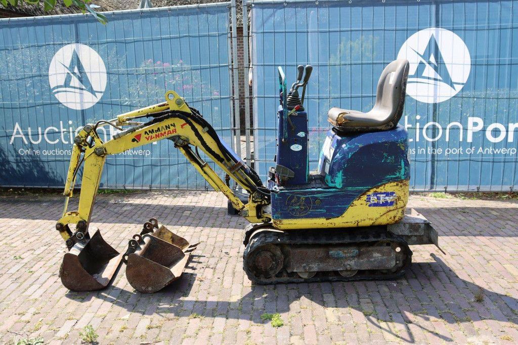 Minibagger Ammann Yanmar SV05 Diesel 5kW 2004 (Margin)