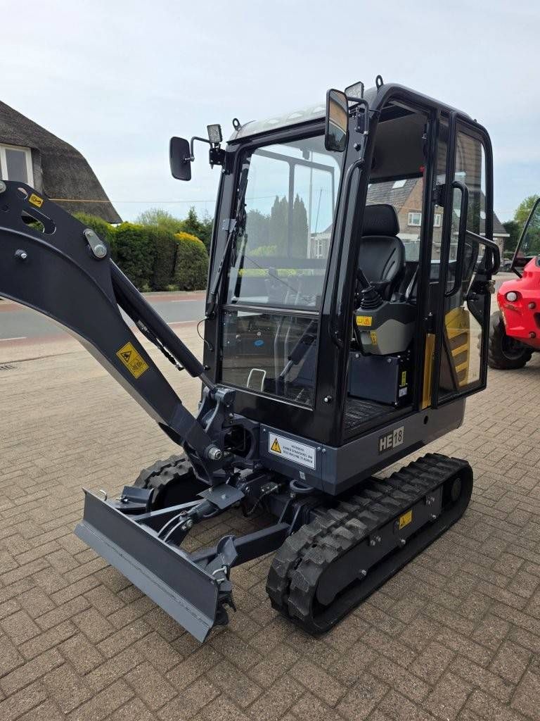 Euotrac HE18 Diesel Mini Excavator (Kubota engine) New