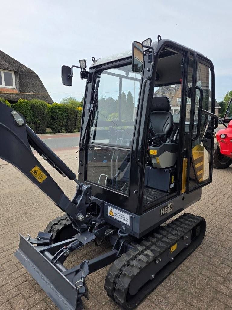 Euotrac HE18 Diesel Mini Excavator (Kubota engine) New