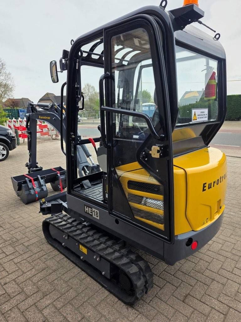 Euotrac HE18 Diesel Mini Excavator (Kubota engine) New