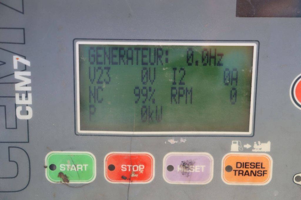 Generator Deltazur CEM7 Diesel 110 kVA