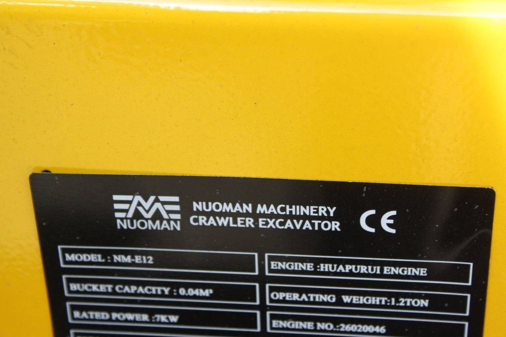 Nuoman NM-E12 Diesel 7kW Mini Excavator New