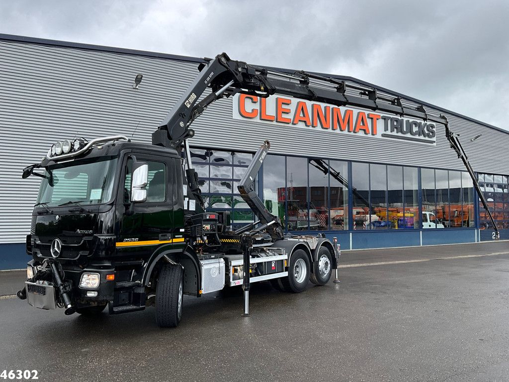 Mercedes-Benz Actros 2636 Hiab 28 Tonmeter laadkraan + Fly-Jib