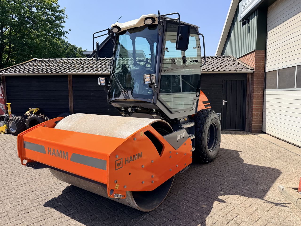 Hamm Trilrolwals HC70 i ZGAN + Airco