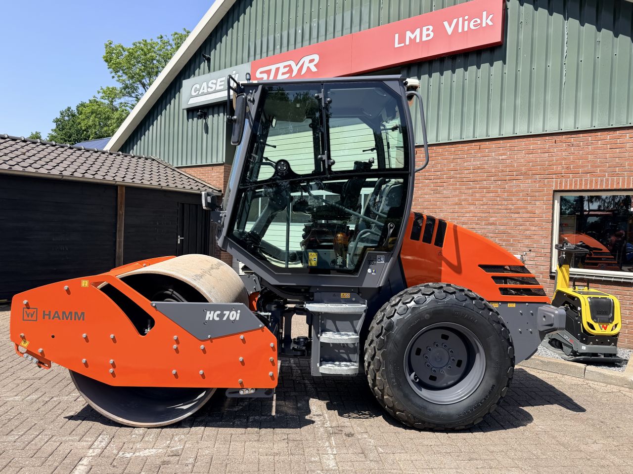 Hamm Trilrolwals HC70 i ZGAN + Airco