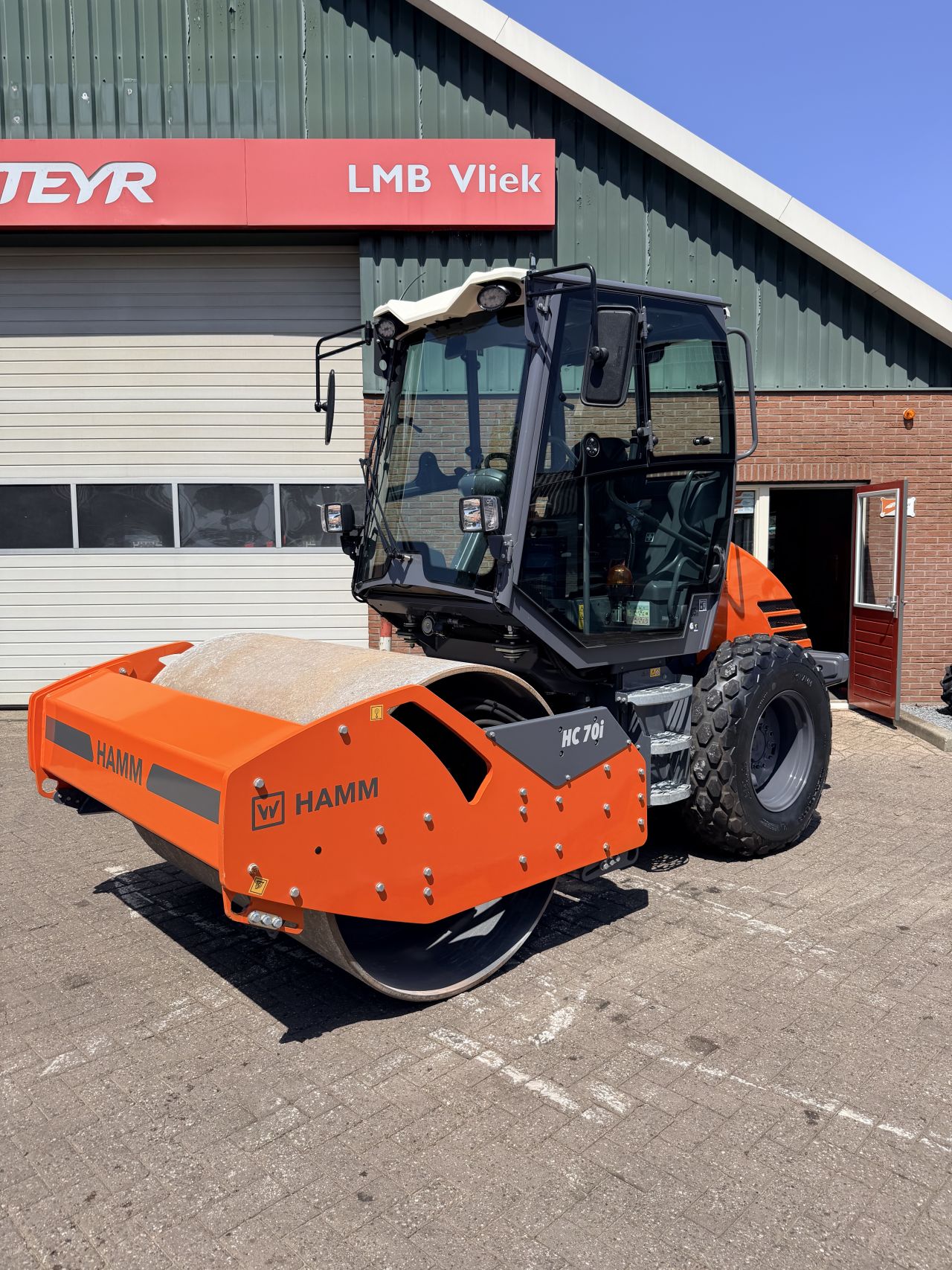 Hamm Trilrolwals HC70 i ZGAN + Airco