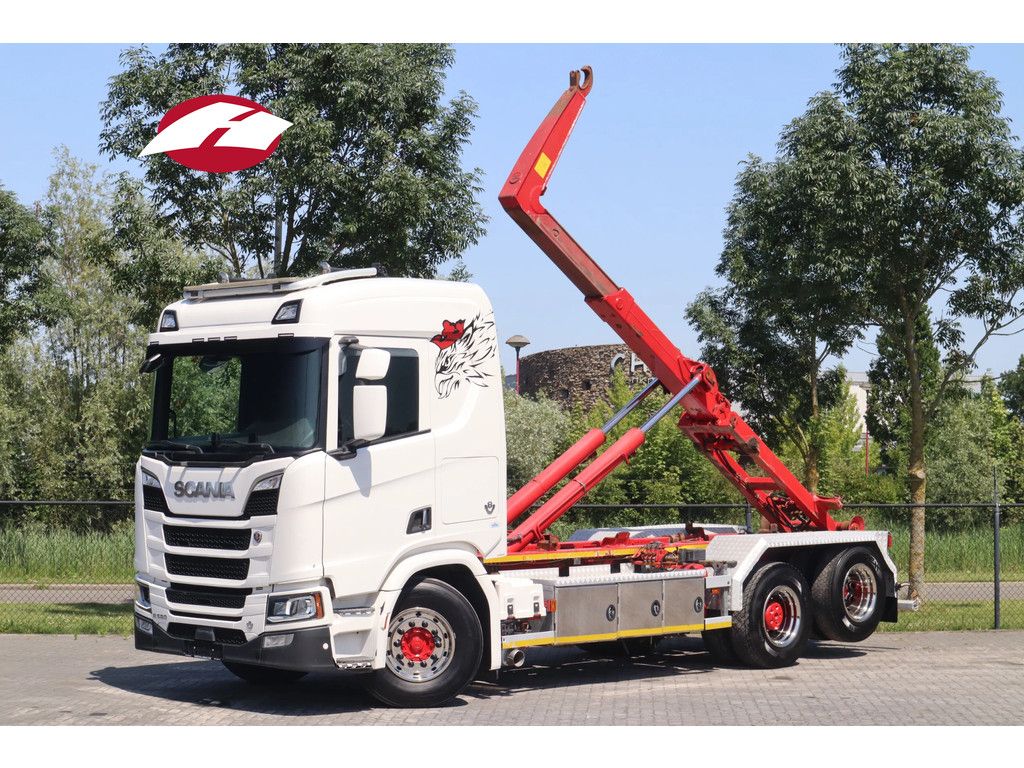 Scania R580 V8 NGS | 6X2 | AJK HOOKLIFT | RETARDER | EURO 6