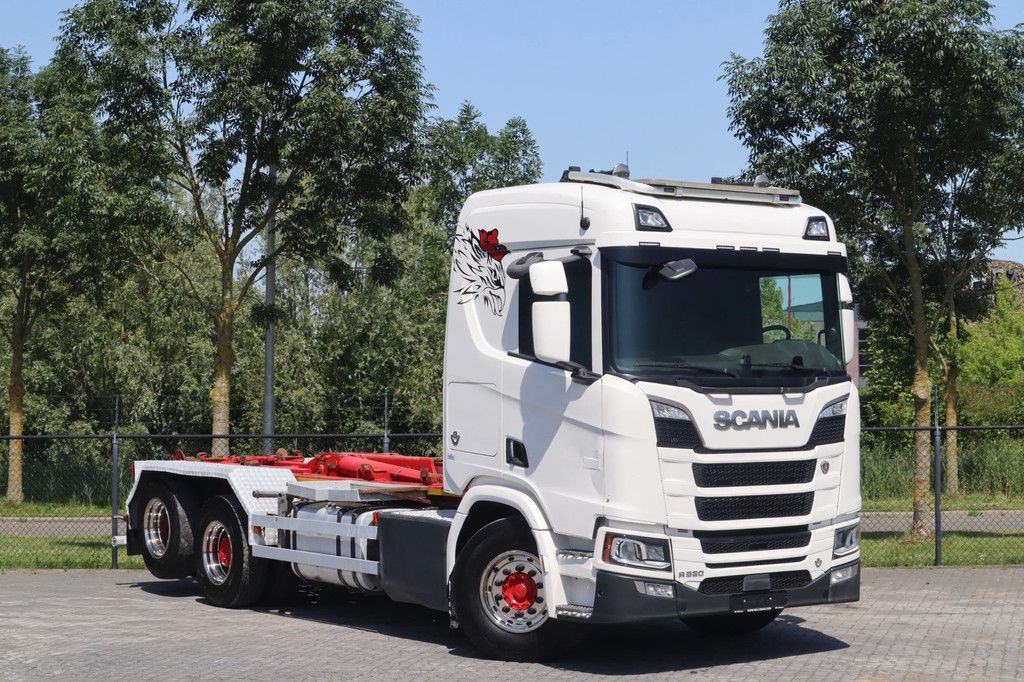 Scania R580 V8 NGS | 6X2 | AJK HOOKLIFT | RETARDER | EURO 6
