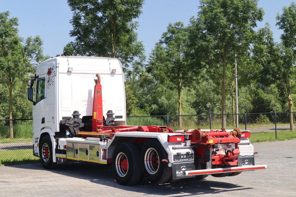 Scania R580 V8 NGS | 6X2 | AJK HOOKLIFT | RETARDER | EURO 6