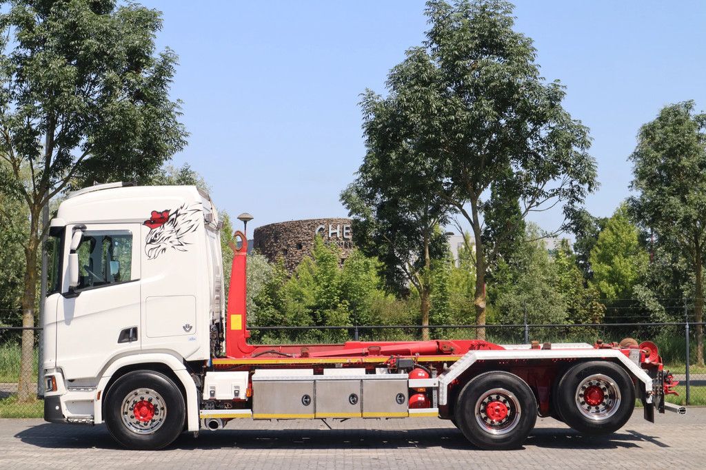 Scania R580 V8 NGS | 6X2 | AJK HOOKLIFT | RETARDER | EURO 6