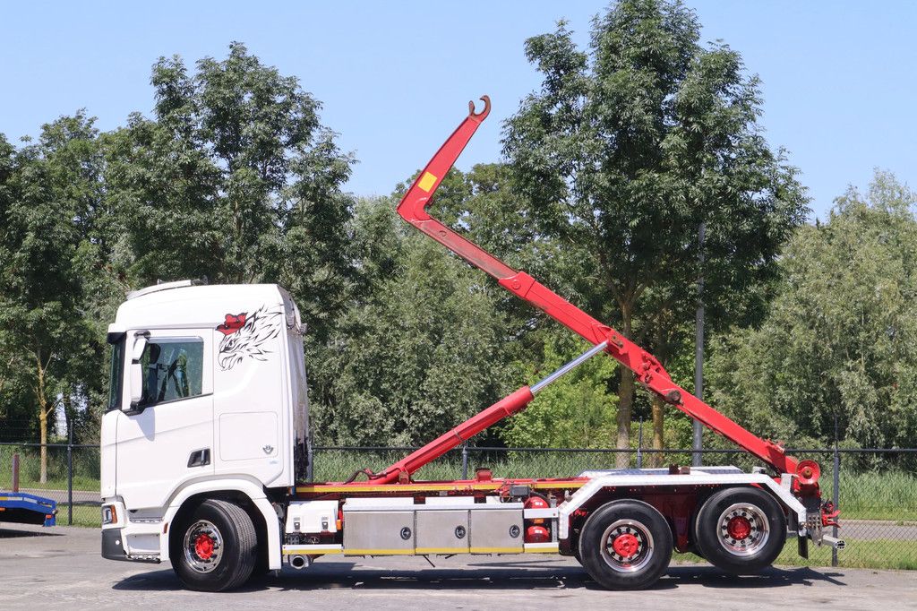 Scania R580 V8 NGS | 6X2 | AJK HOOKLIFT | RETARDER | EURO 6