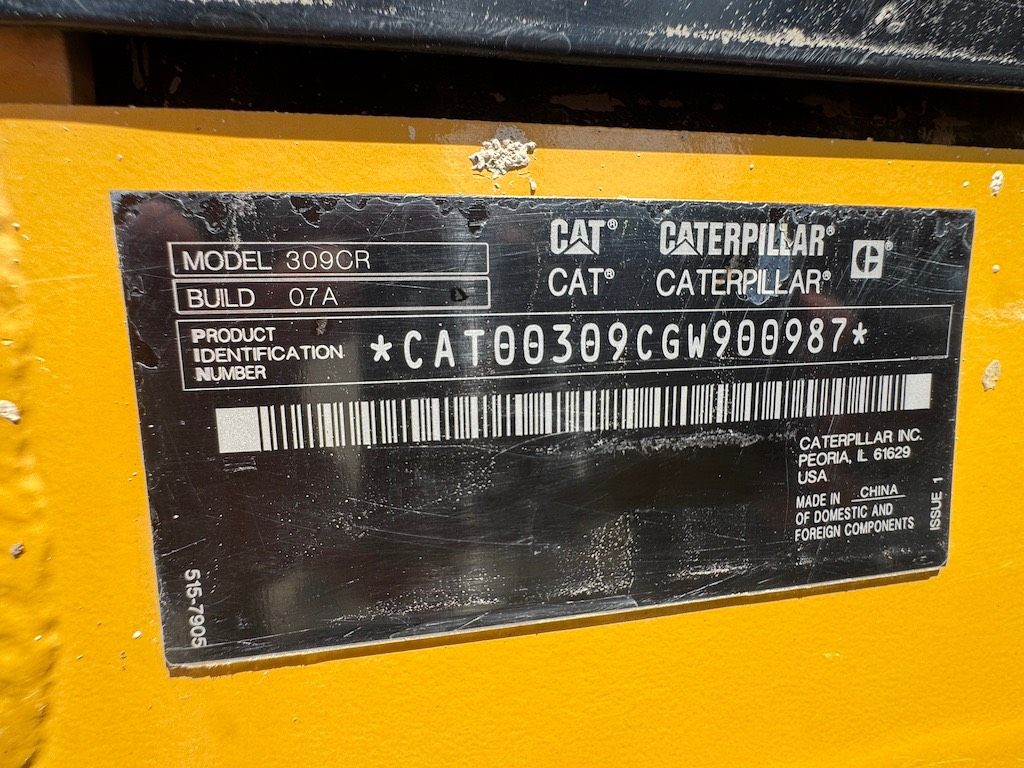 CAT 309 CR VAB
