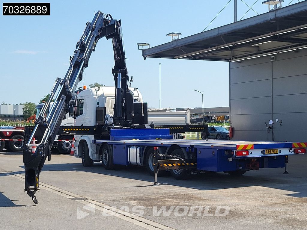 Scania G G410 8X2 NL-Truck EFFER 525/6S Crane kran Lift+Steering Axle Full Air Euro 6