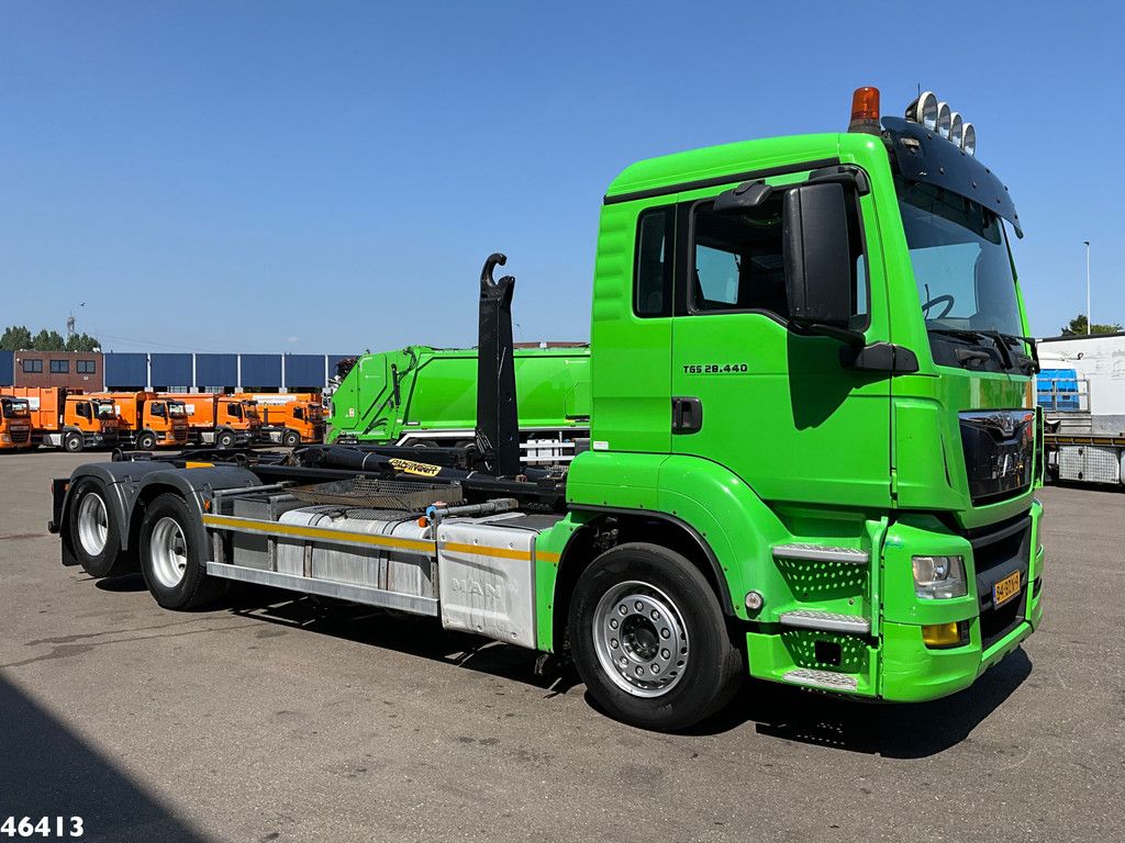 Man TGS 28.440 Euro 6 Palfinger 22 Ton haakarmsysteem