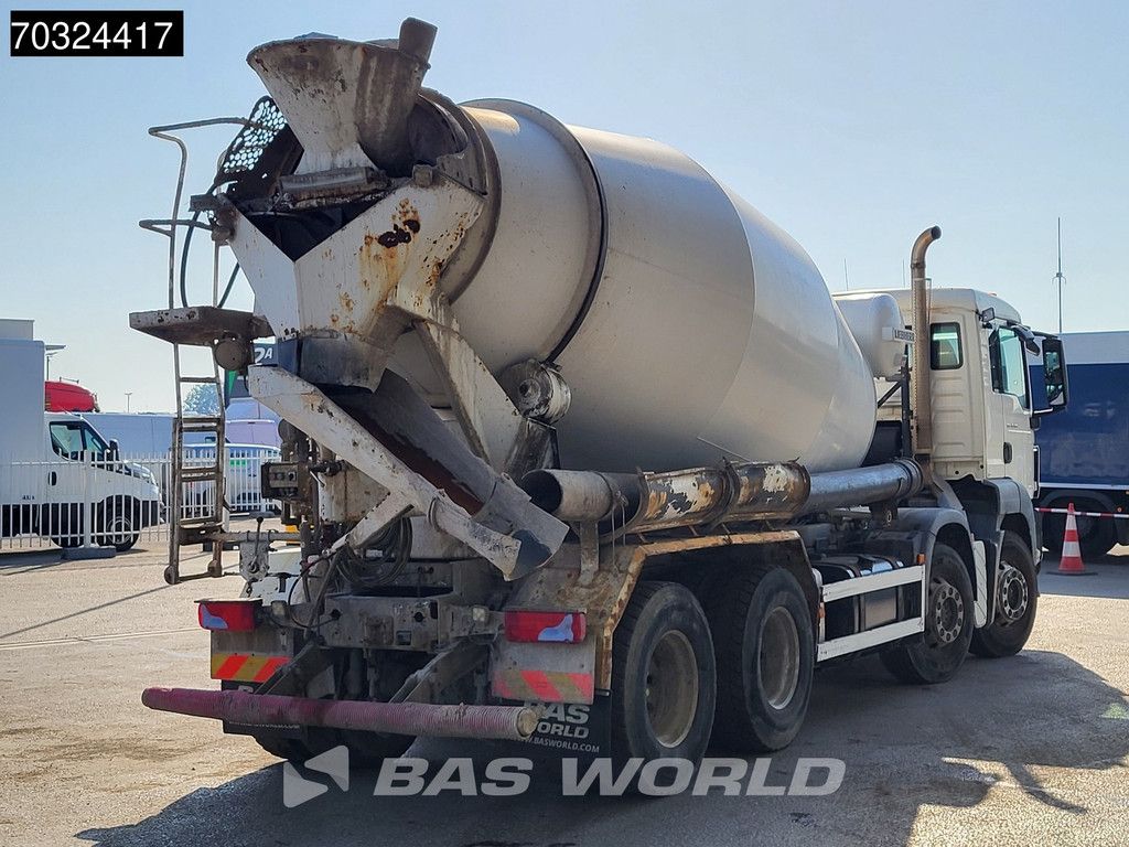 MAN TGS 32.400 8X4 Liebherr Mixer Full Steel Suspension Euro 5