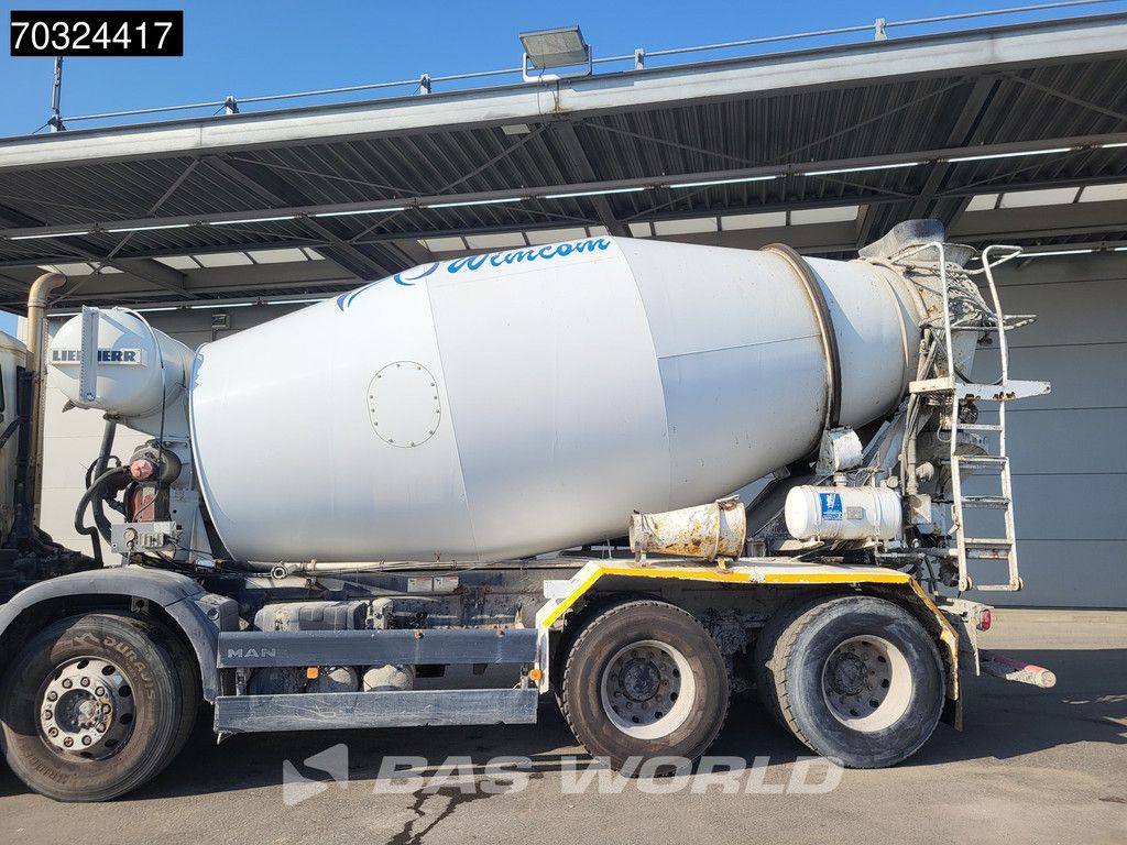 MAN TGS 32.400 8X4 Liebherr Mixer Full Steel Suspension Euro 5