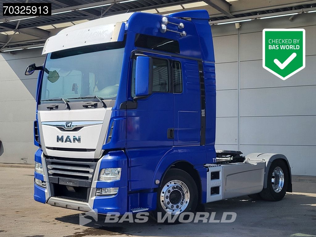 MAN TGX 18.460 4X2 XXL Retarder 2x Tanks Standklima PTO Alcoa's