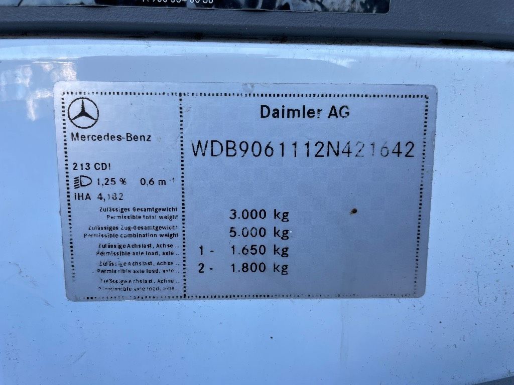 Mercedes-Benz Vuilnisauto 213CDI