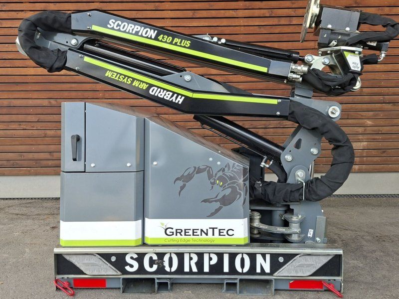 Greentec SCORPION 430-4 Plus Auslegemulcher Böschungsmulcher  Mulch
