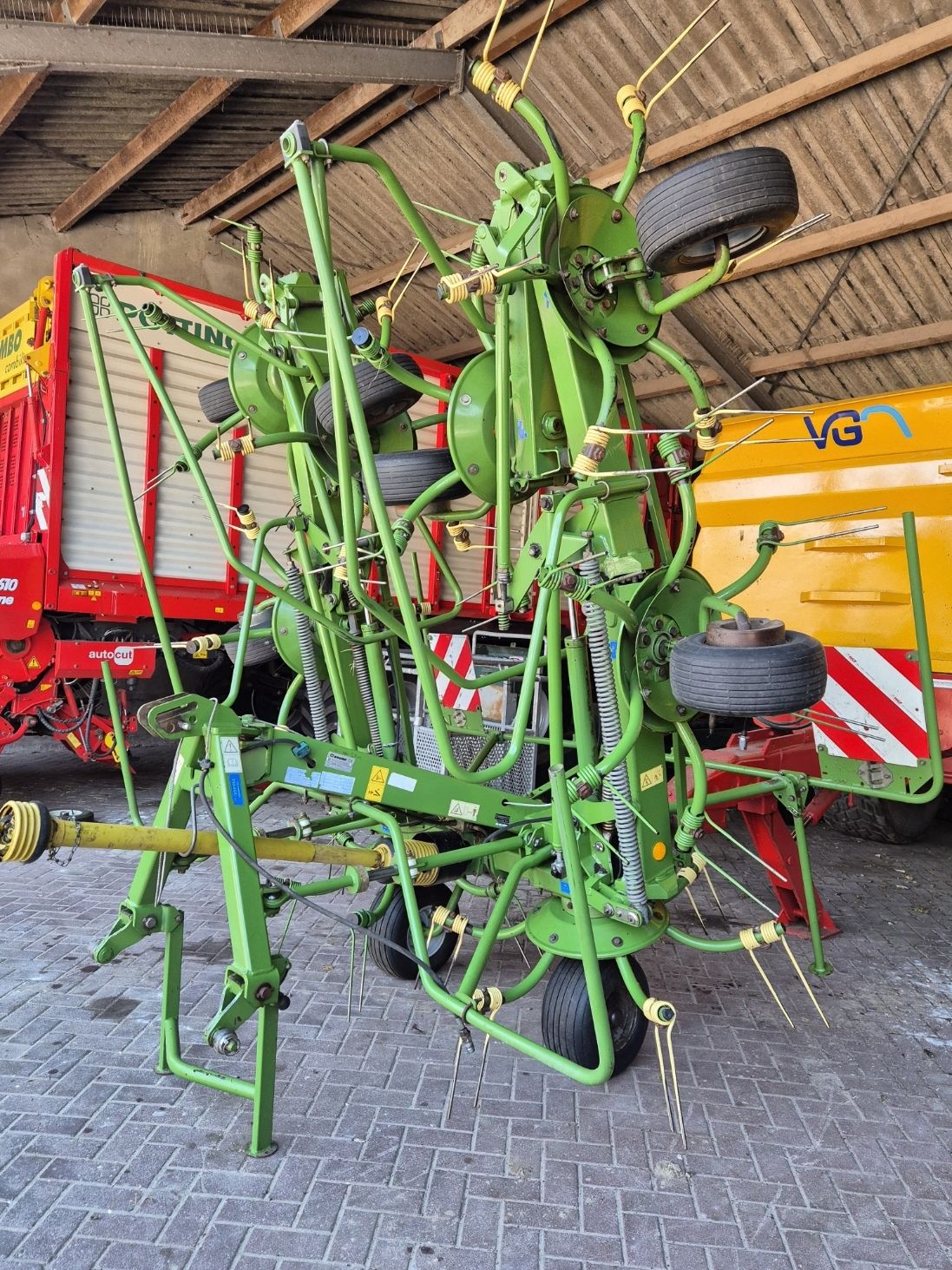 Krone KW8.82 8 elements schudder
