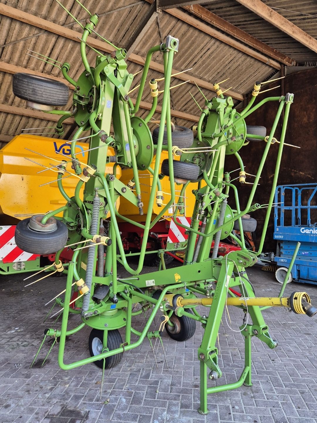 Krone KW8.82 8 elements schudder