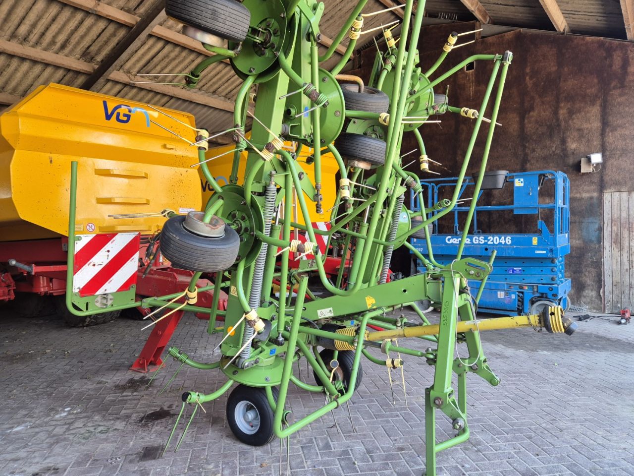 Krone KW8.82 8 elements schudder