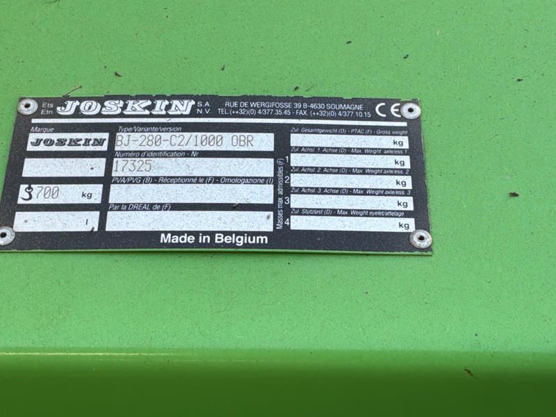 Joskin BJ 280 C2/1000 Wiesengebläse