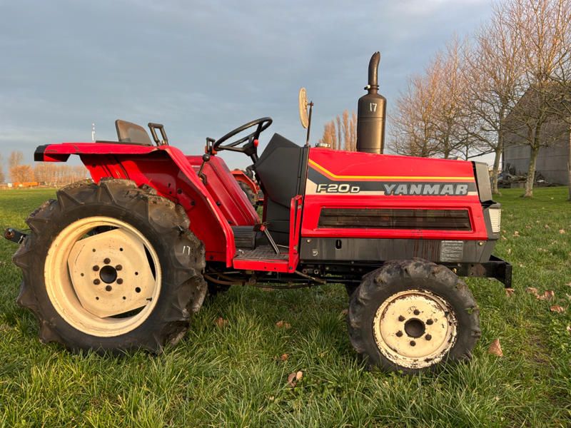 Yanmar F20D four-wheel drive mini tractor