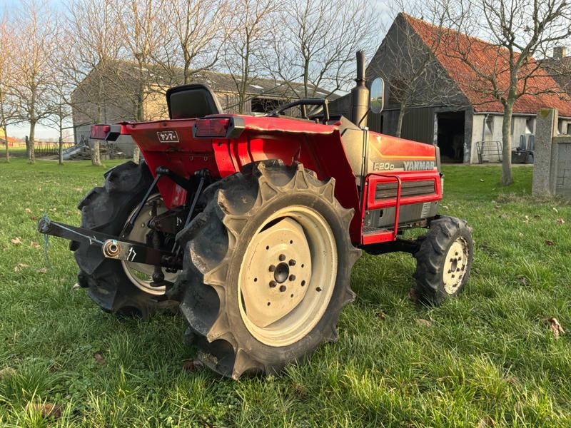 Yanmar F20D four-wheel drive mini tractor