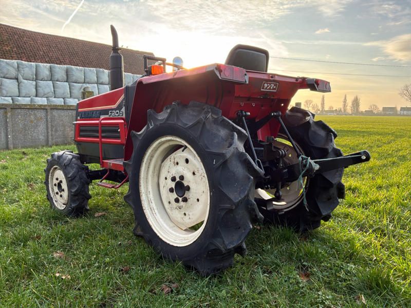 Yanmar F20D four-wheel drive mini tractor