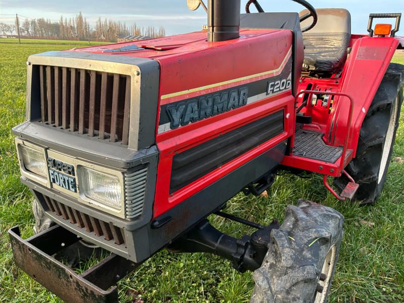 Yanmar F20D four-wheel drive mini tractor