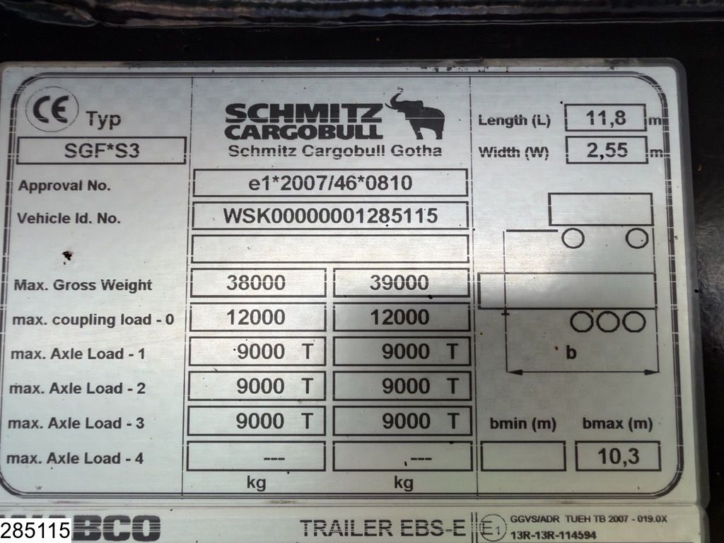Schmitz kipper