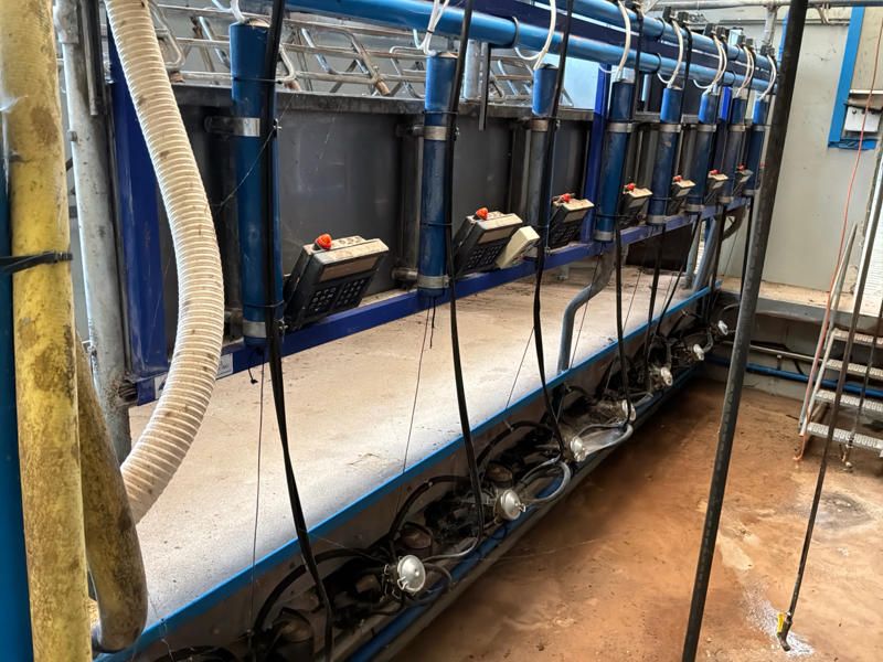 Alfa Laval 2x8 Melkstandausstattung
