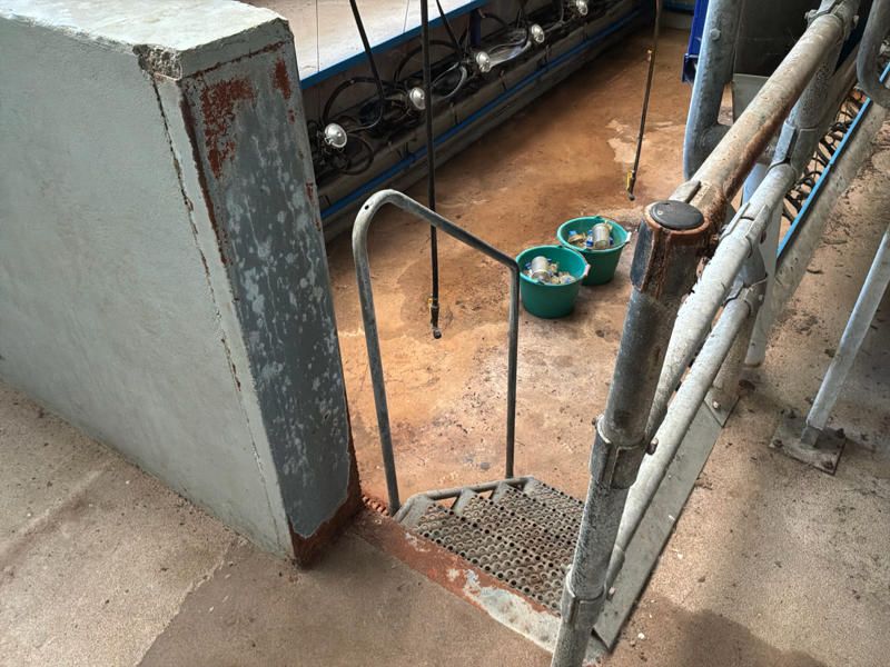 Alfa Laval 2x8 Melkstandausstattung