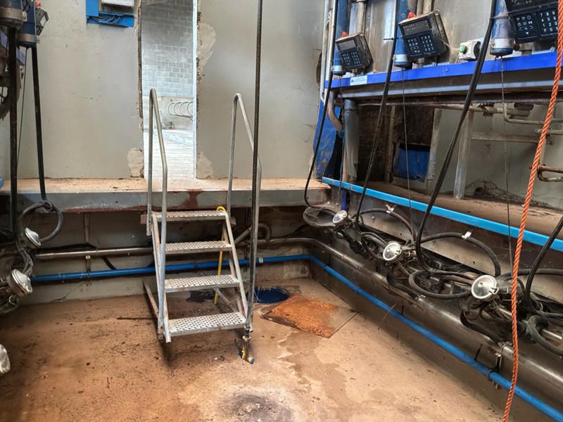 Alfa Laval 2x8 Melkstandausstattung