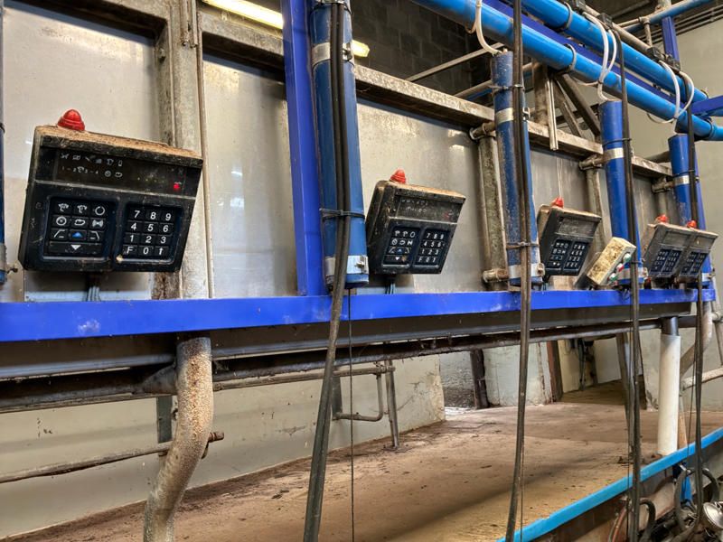 Alfa Laval 2x8 Melkstandausstattung